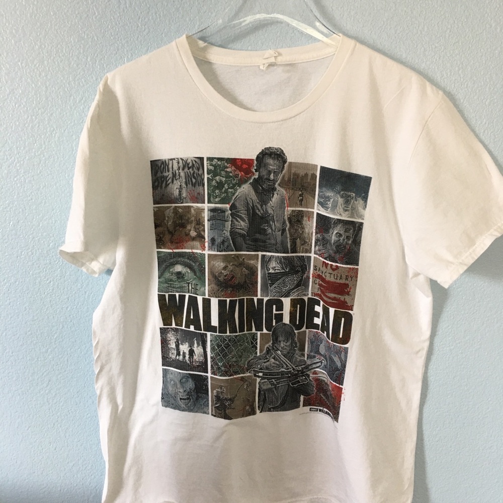 Walking Dead white graphic tee - Picture 5 of 6